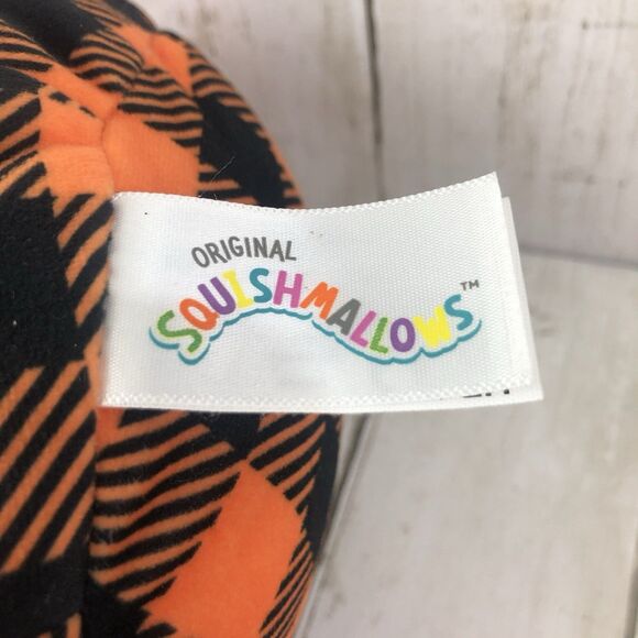 Squishmallows 7.5" Omar The Brown Bear w/ Plaid Shirt - New With Creased Tag - Picture 8 of 8